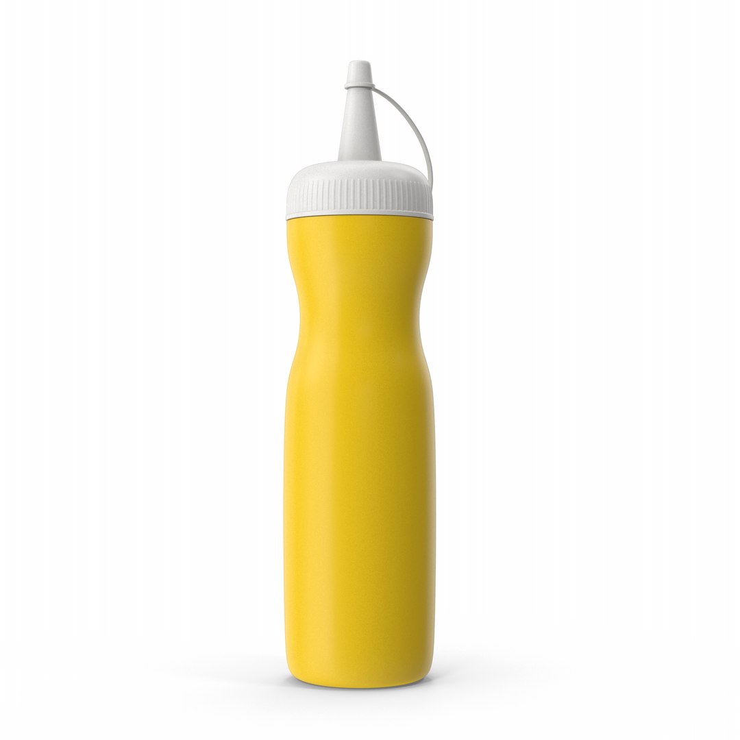 Condiments Bottle 3D - TurboSquid 1951803