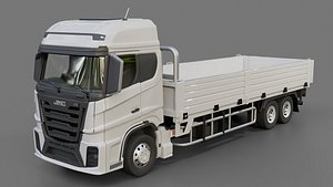 JMC Weilong HV5 Flatbed Truck 2018