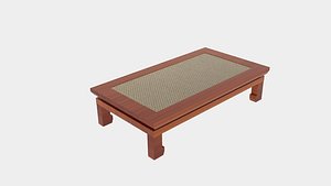 Japanese Keyaki Wood Table