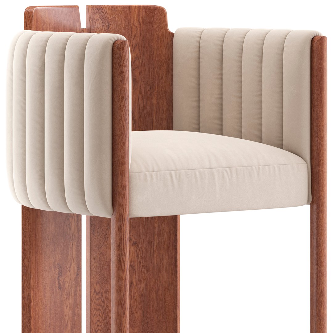 CB2 Half Counter Stool Model - TurboSquid 2163823