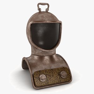 3dsmax diving helmet