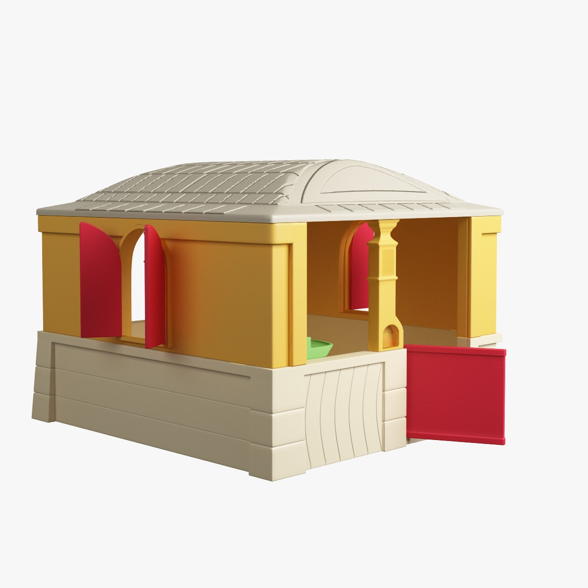 3d small house toy model
