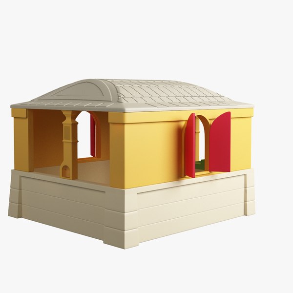 3d small house toy model
