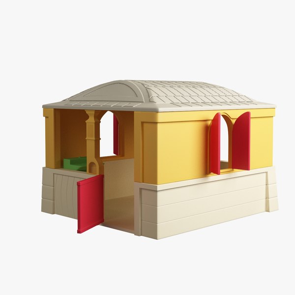 3d small house toy model