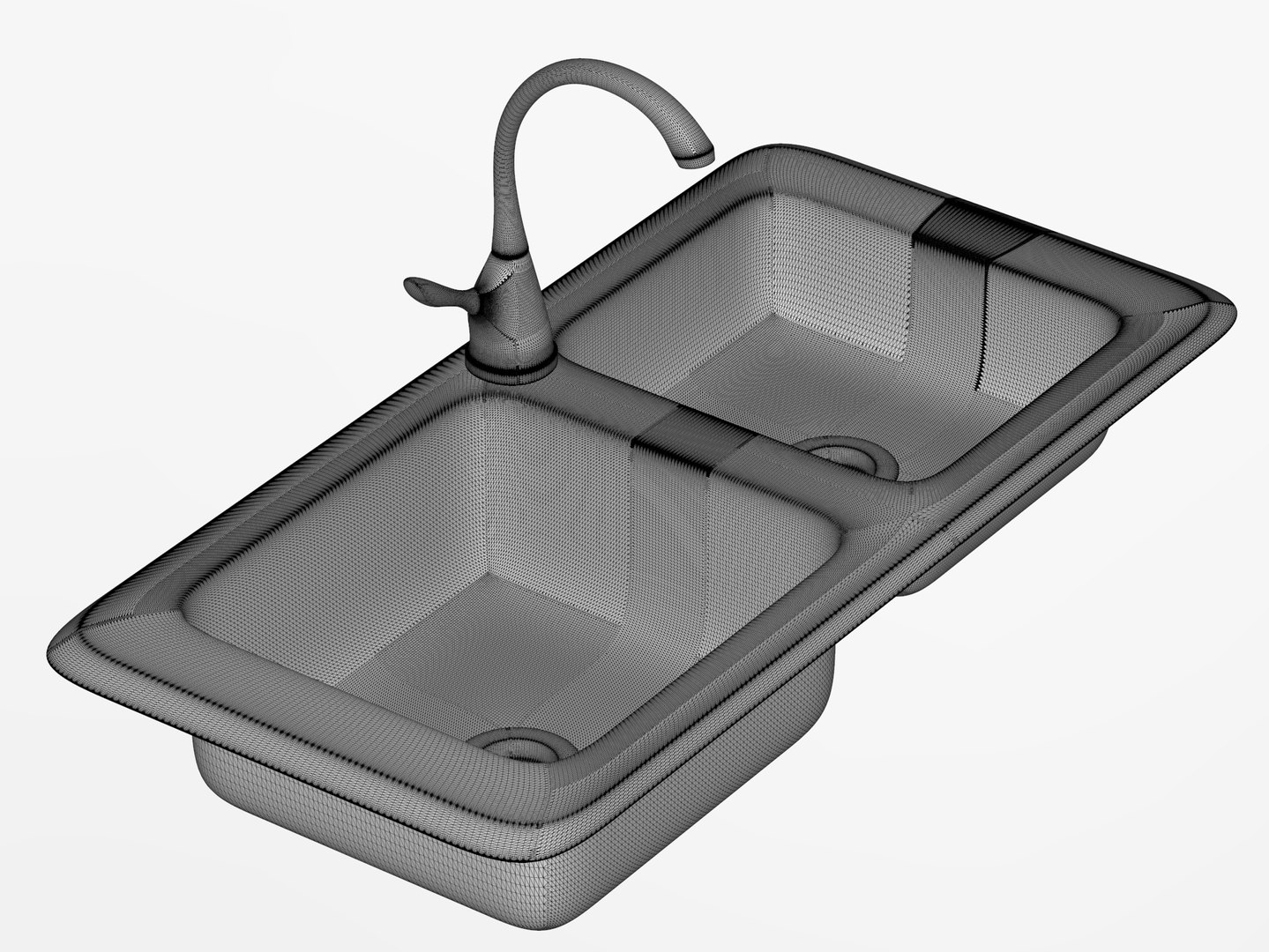 Free 3d Model Kitchen Sink Turbosquid 1757550