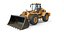 Wheel Loader PBR 8K Textures 3D model