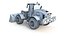 Wheel Loader PBR 8K Textures 3D model