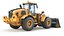 Wheel Loader PBR 8K Textures 3D model