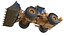 Wheel Loader PBR 8K Textures 3D model