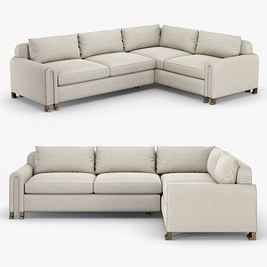 Dmitriy and Co - Masson sectional sofa 3D model
