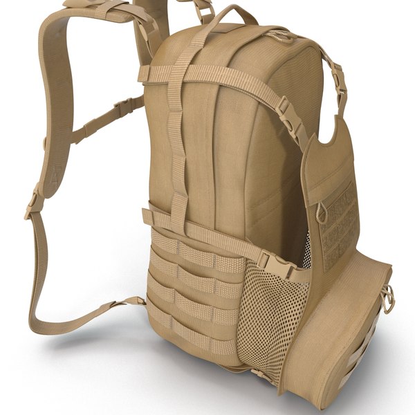 military backpack 3 3d max