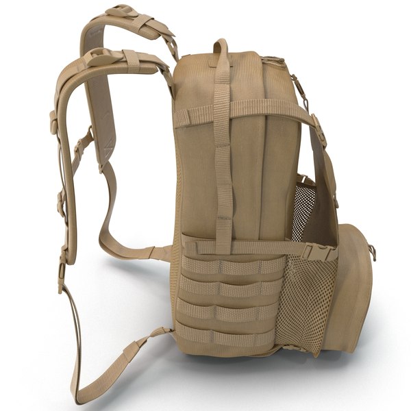 Military Backpack 3 3d Max