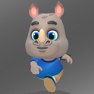 Rhino Animated Rigged