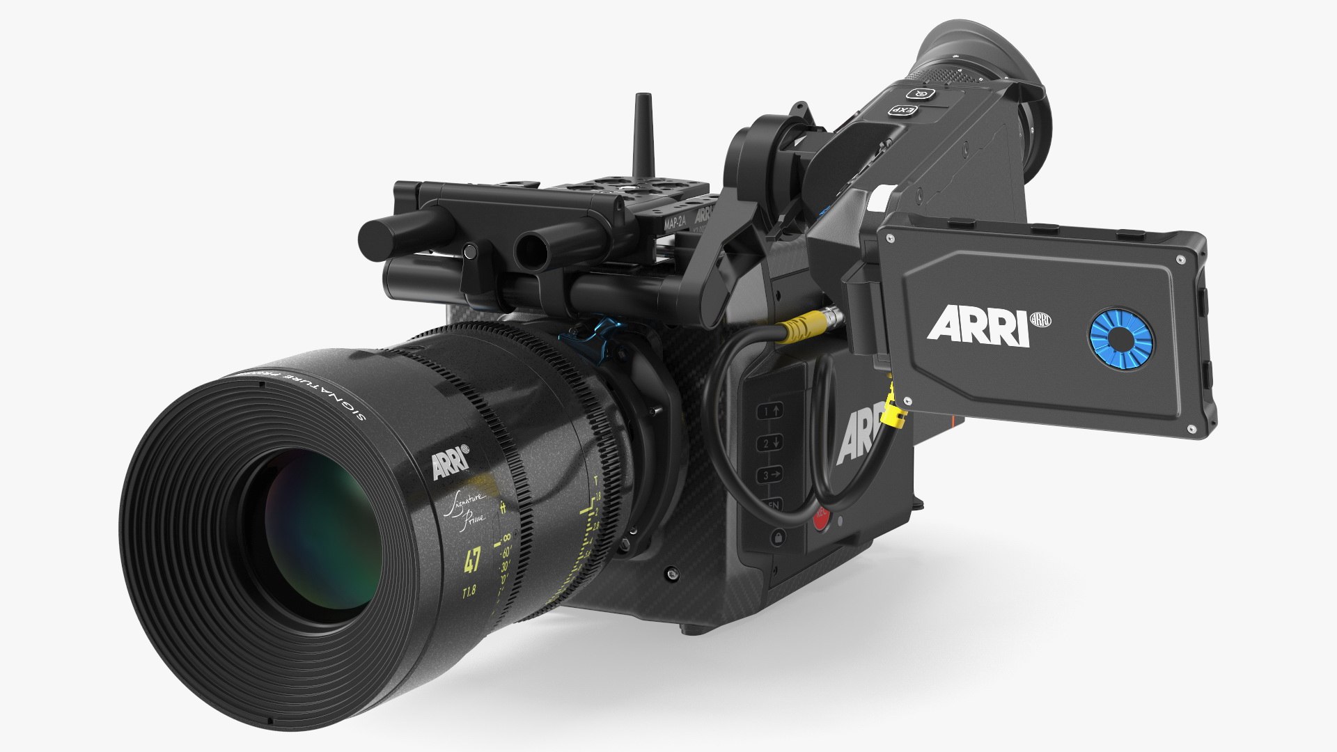 Alexa Mini LF With ViewFinder CD 3D model preview