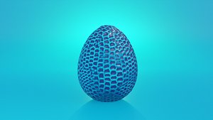 3D Dragon-Dinosaur-Creature Egg