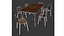 Case furniture Dulwich Extending Table Loku Chair