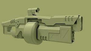 sci fi grenade launcher