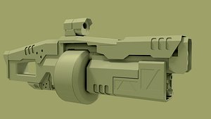 sci fi grenade launcher