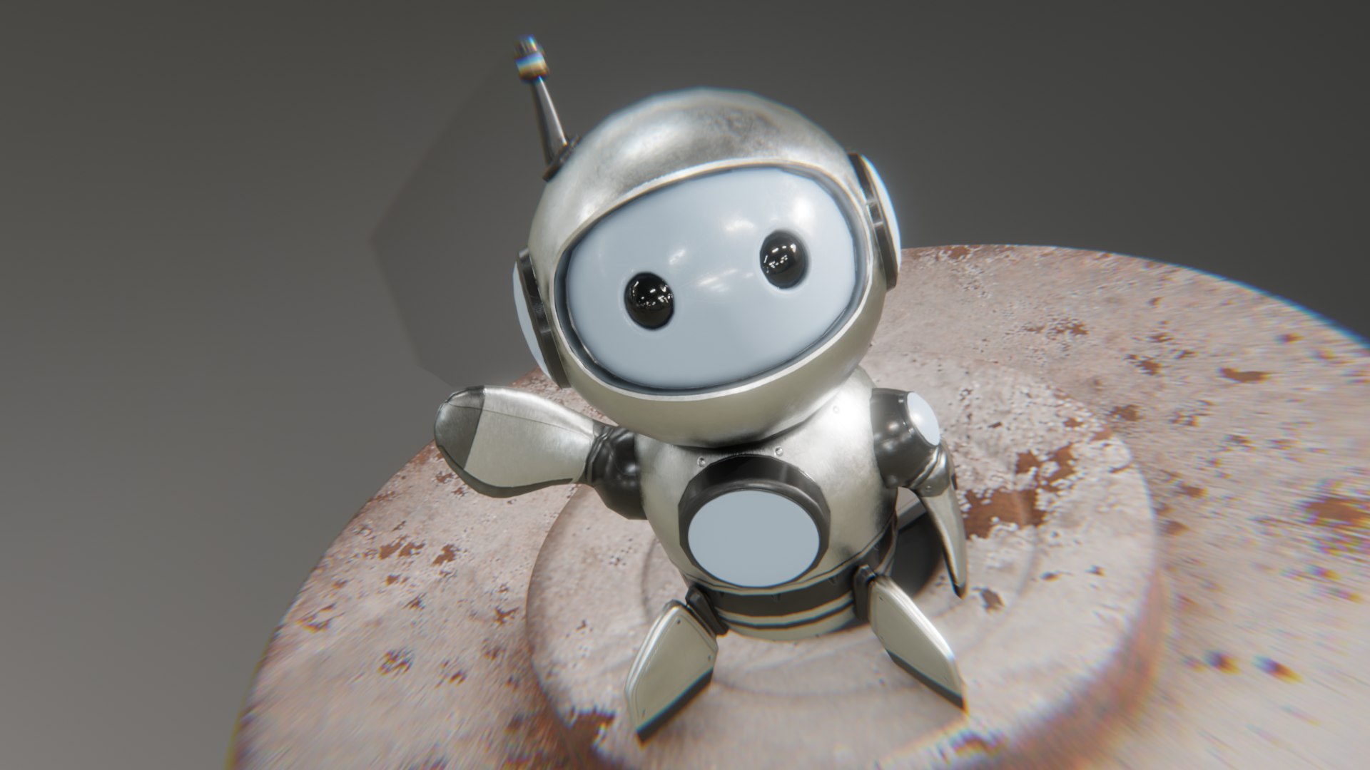 Retrobot Space Explorer Version- Technology Mascot - App And Game Ready ...