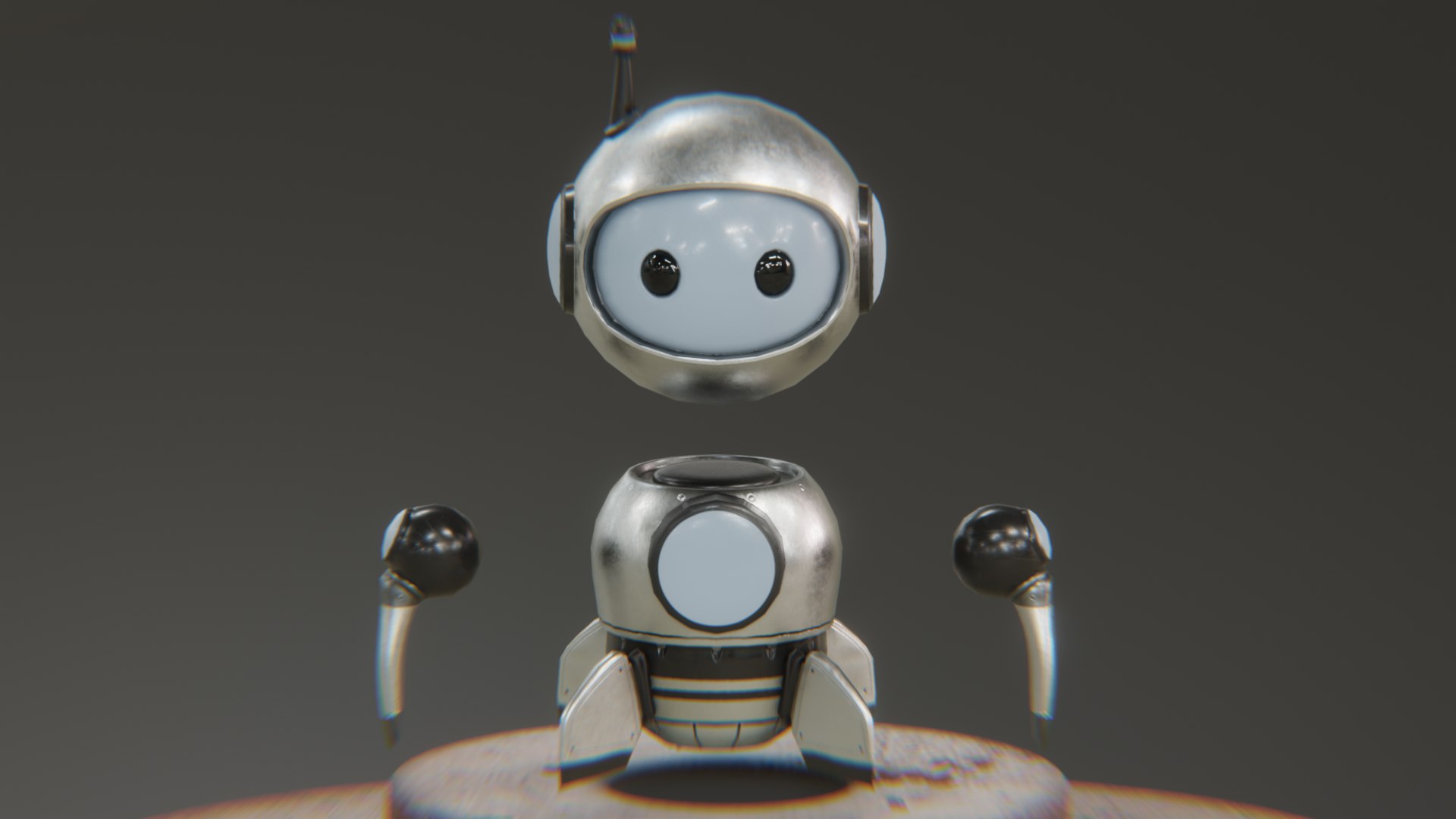 Retrobot Space Explorer Version- Technology Mascot - App And Game Ready ...
