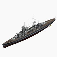 Heavy Cruiser Prinz Eugen German Navy WW2