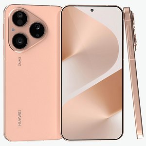 Huawei Pura 80 Velvet Gold 3D model