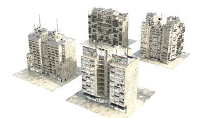 Post Apocalyptic Housing Blocks