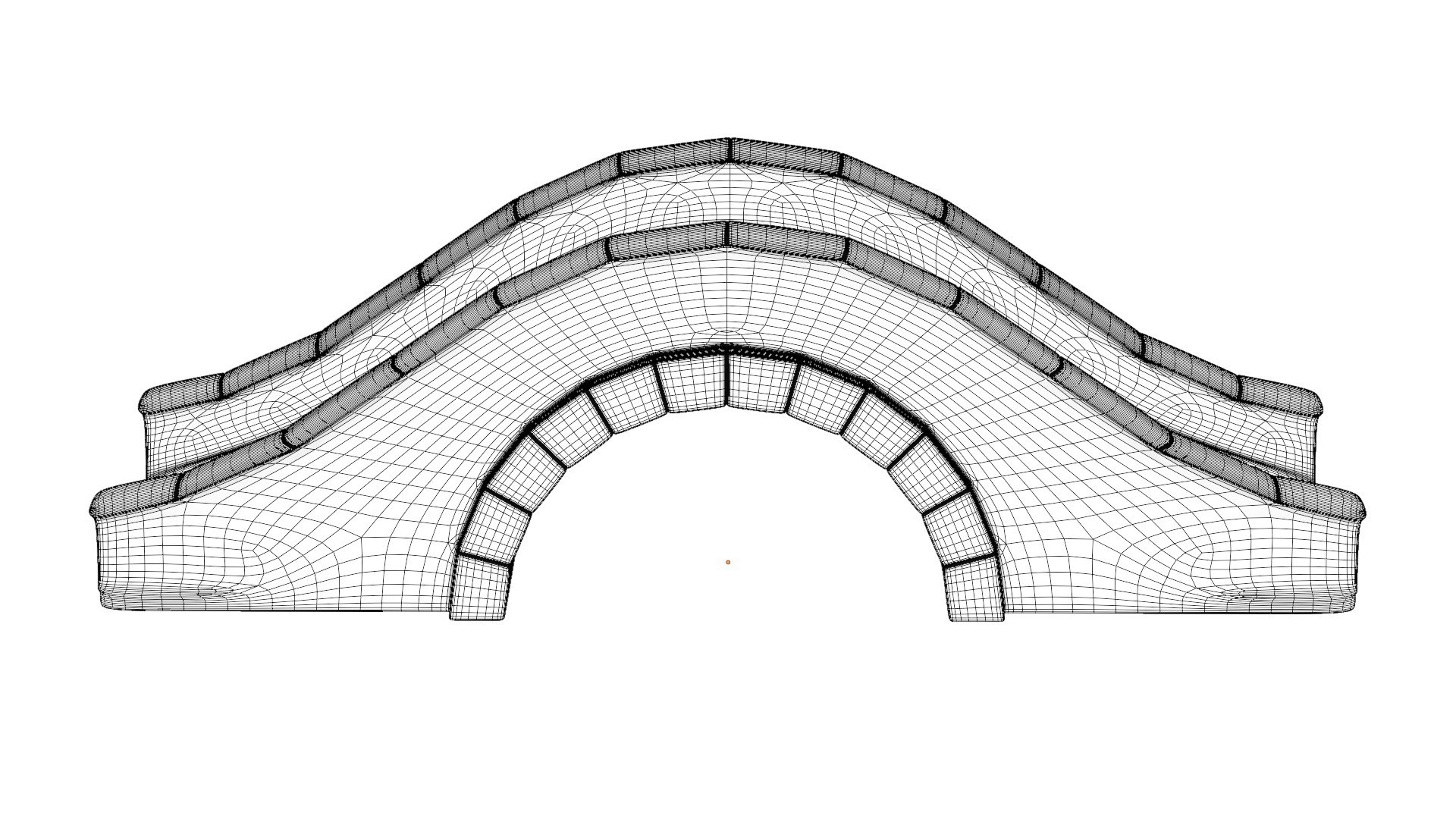 Stone Bridge 3D Model - TurboSquid 2407188