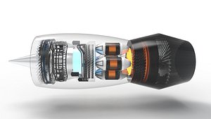 Jet engine N90 model