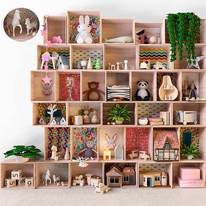 3D model set children child