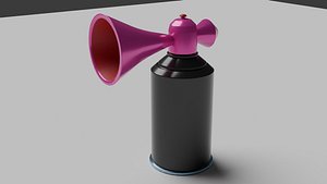 3D model Template air horn