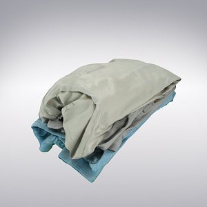 Sweaters Folded Stack - 3D Scanned