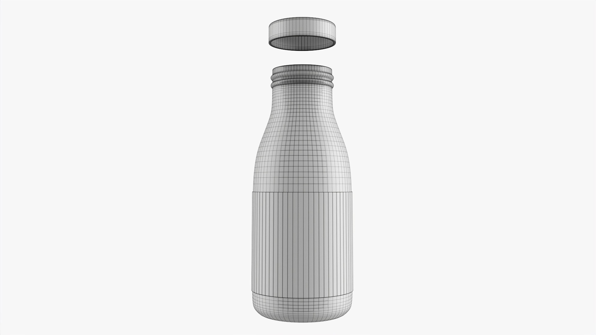 3D Glass Soda Soft Drink Water Bottle 42 TurboSquid 1804094