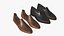 Chaussures en cuir tressé réalistes pour hommes