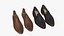Chaussures en cuir tressé réalistes pour hommes