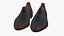 Chaussures en cuir tressé réalistes pour hommes