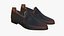 Chaussures en cuir tressé réalistes pour hommes