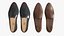 Chaussures en cuir tressé réalistes pour hommes