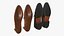 Chaussures en cuir tressé réalistes pour hommes