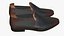 Chaussures en cuir tressé réalistes pour hommes