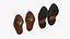 Chaussures en cuir tressé réalistes pour hommes