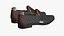 Chaussures en cuir tressé réalistes pour hommes