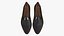 Chaussures en cuir tressé réalistes pour hommes