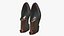 Chaussures en cuir tressé réalistes pour hommes