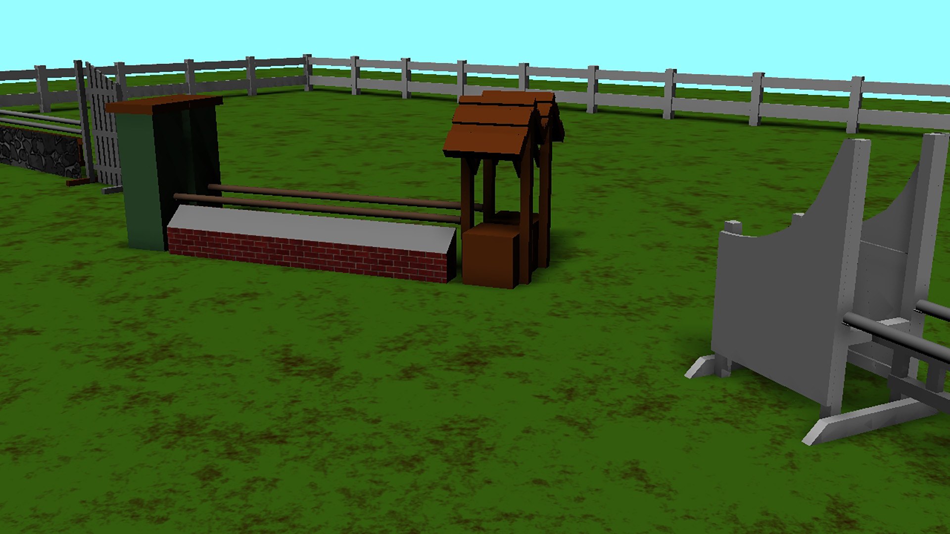 Horse Show Rink 3D - TurboSquid 1732852