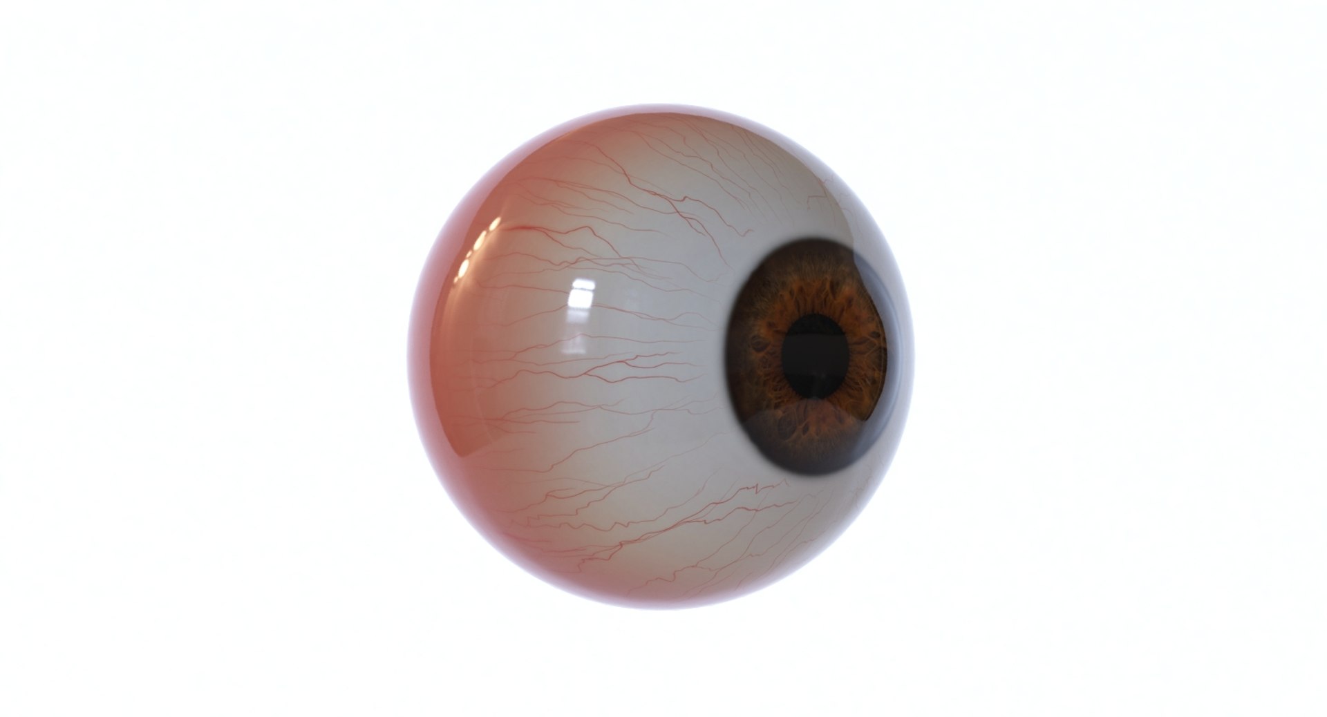 Eyeball collection 20 colors 4k textures Real-time 3D model 3D