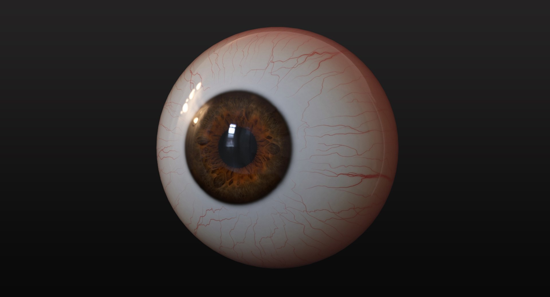 Eyeball collection 20 colors 4k textures Real-time 3D model 3D