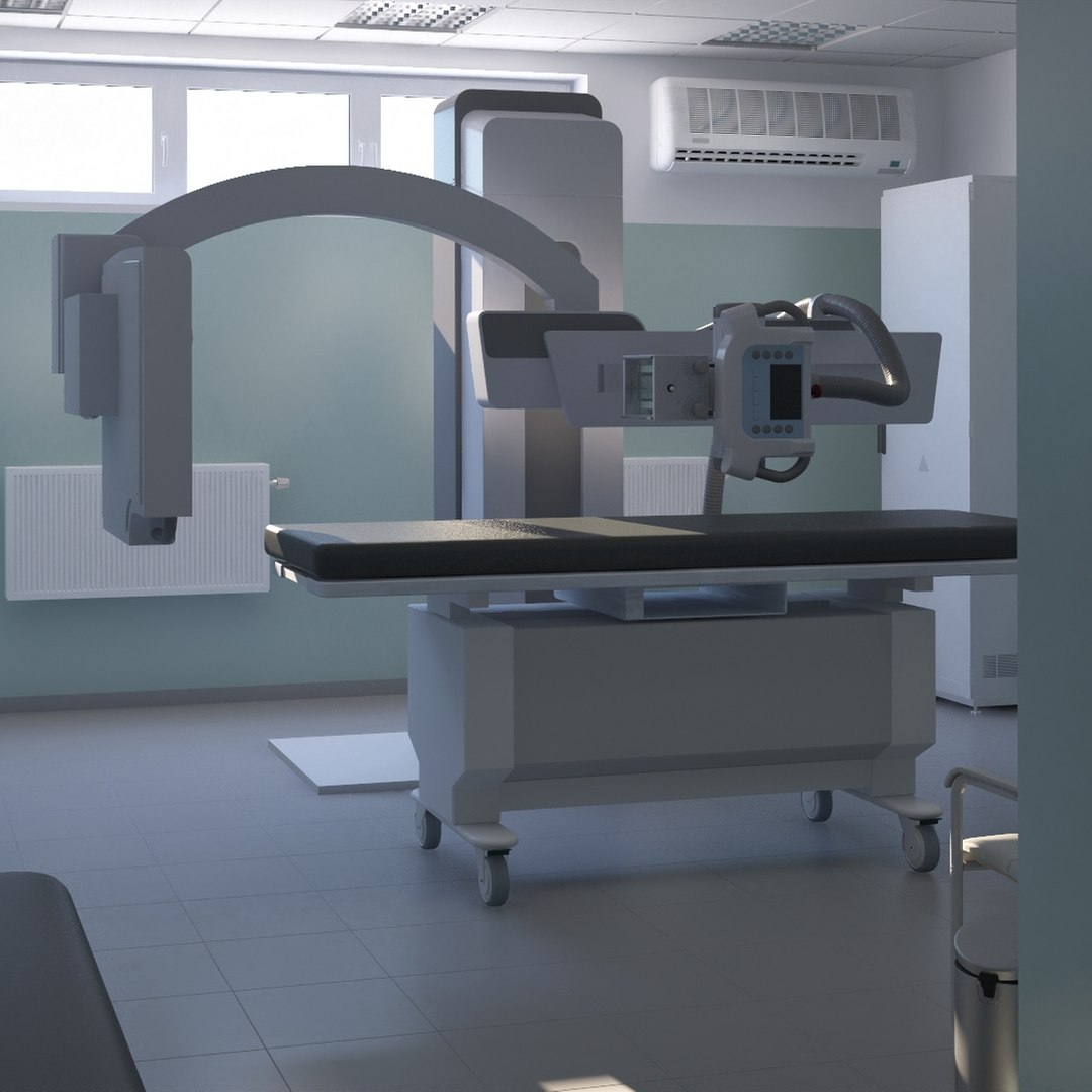 X-ray Medical Room 3D Model - TurboSquid 2013175