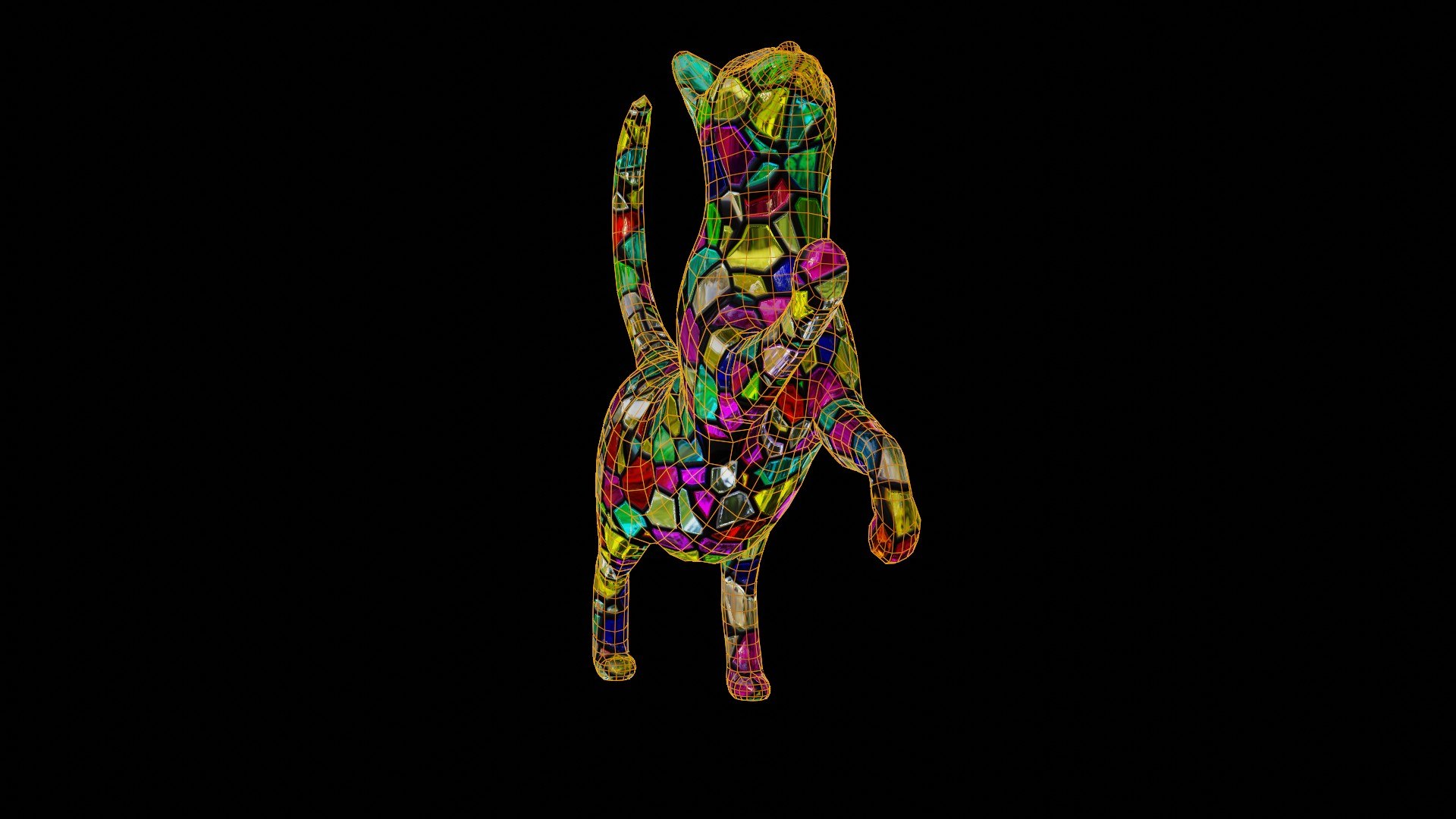 Mosaic Cats 3D model https://p.turbosquid.com/ts-thumb/9W/Oihb7X/DJ/wire6/jpg/1705995294/1920x1080/fit_q87/3a51c9bcb5ade1b1cb4542a1b465d38885e65177/wire6.jpg