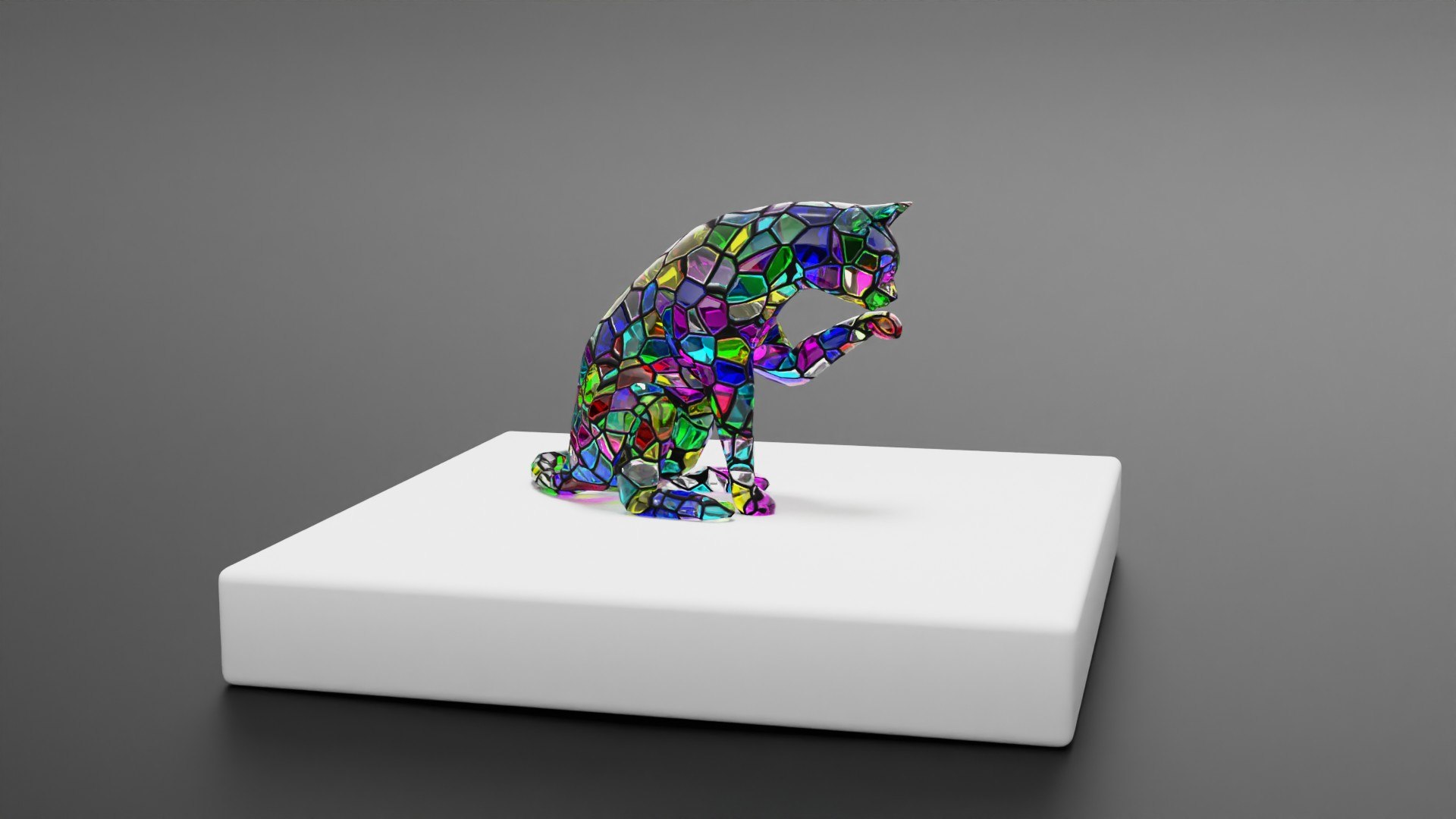 Mosaic Cats 3D model https://p.turbosquid.com/ts-thumb/9W/Oihb7X/UR/pose85/jpg/1705995283/1920x1080/fit_q87/44b6f9e7283dc5a6b7040edc863ea564302c960d/pose85.jpg